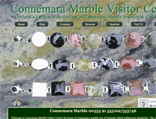 Tablet Screenshot of connemaramarble.ie